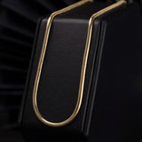 Cadena Serpiente en Oro laminado 18k Para Caballero