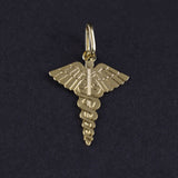 Dije Medicina en Oro laminado 18k