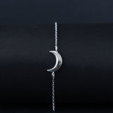 Pulsera Luna en Plata 925 Para Dama