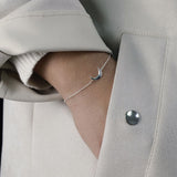 Pulsera Luna en Plata 925 Para Dama