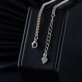 Pulsera Tenis Champagne en Plata 925