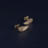 Topos Alas en Oro laminado 18k Para Dama